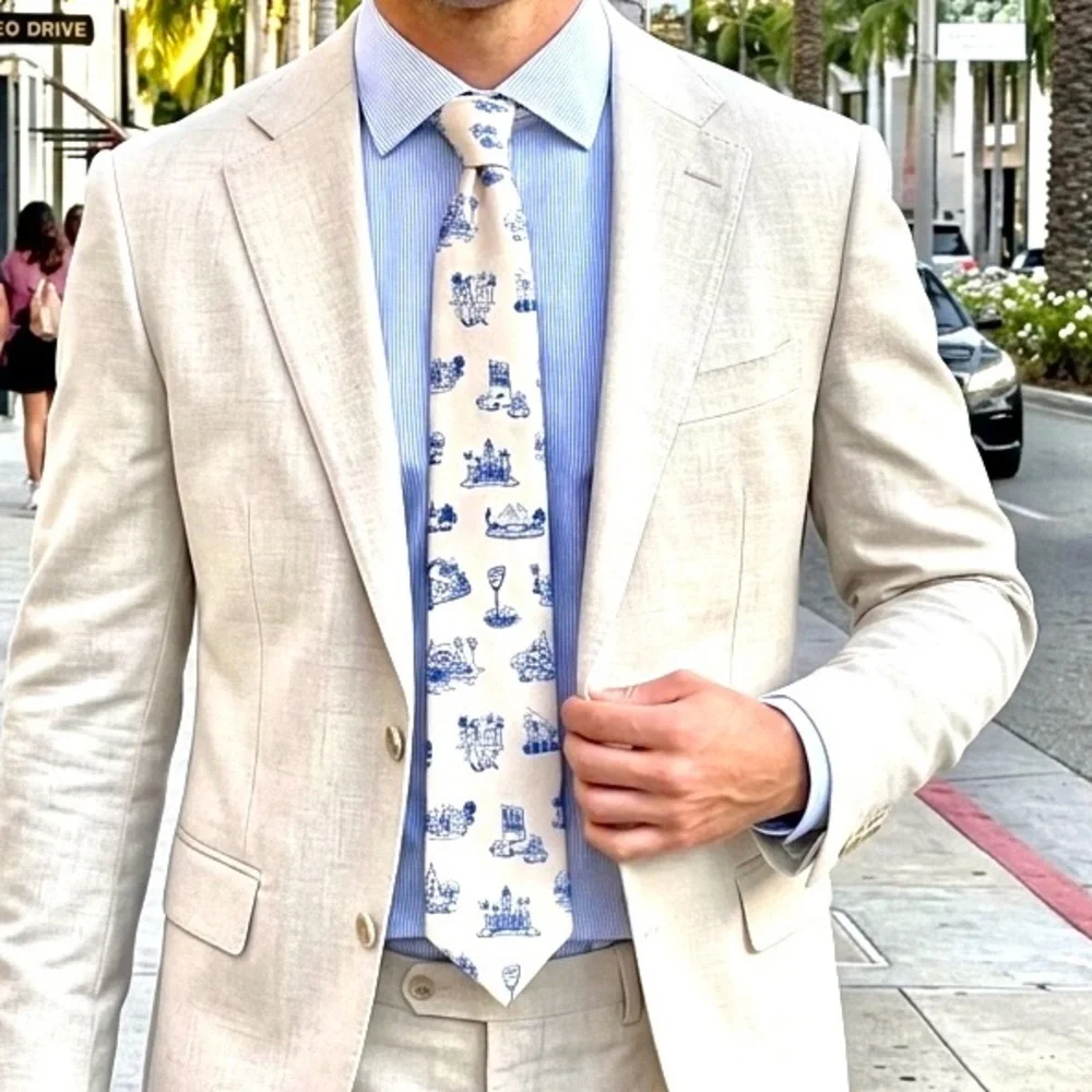NWOT Custom Beverly Hills Tie